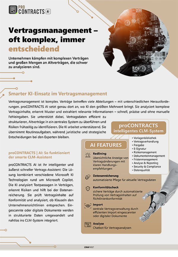 A4 Flyer proCONTRACTS | Beverage