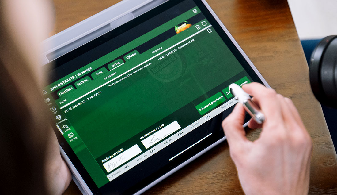 Case Study proCONTRACTS Bevergae für Heineken